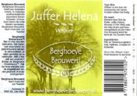 Berghoeve Brouwerij, Juffer Helena Witbier