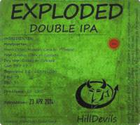 Hilldevils Beers, Exploded Double IPA