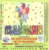 Jantje's Bieren Uden, Verjaardagsbier Amberbier