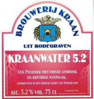 Brouwerij Kraan (Bodegraven), Kraanwater 5.2