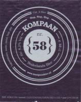 Kompaan Dutch Craft Beer Company, Kompaan nr 58