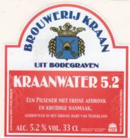 Brouwerij Kraan (Bodegraven), Kraanwater 5.2