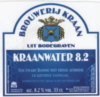 Brouwerij Kraan (Bodegraven), Kraanwater 8.2