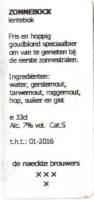 De Naeckte Brouwers, Zonnebock Lentebok