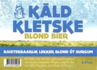Bierbrouwerij De Hoge Stins, Kâld Kletske Blond Bier