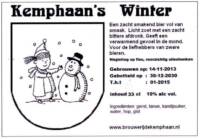 Stadsbrouwerij Almere, Kemphaan's Winter