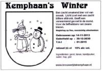 Stadsbrouwerij De Kemphaan BV, Kemphaan's Winter
