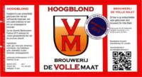 Bierbrouwerij De Volle Maat, Hoogblond