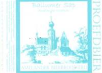 Amelander Bierbrouwerij, Ballumer Sap Proefdbier