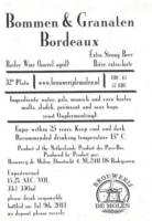 Brouwerij De Molen, Bommen & Granaten Bordeaux