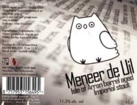 Uiltje Brewing Company, Meneer de Uil Isle of Arran Barrel Aged Imperial Stout