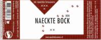 De Naeckte Brouwers, Naeckte Bock