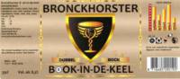 Bronckhorster Brewing Company , Bronckhorster Brok-in-de-keel Dubbel Bock