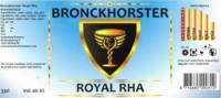 Bronckhorster Brewing Company , Bronckhorster Royal Rha