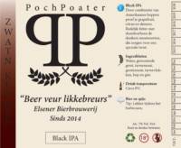 Elsener Bierbrouwerij PochPoater, Zwatn Kedoes Black IPA