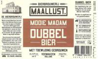 Bierbrouwerij Maallust, Mooie Madam Dubbel