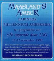 Maasland Brouwerij, Labinfos Millennium Amberbier