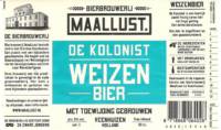 Bierbrouwerij Maallust, De Kolonist Weizen