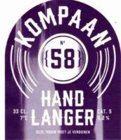 Kompaan Dutch Craft Beer Company, Kompaan nr 58 Handlanger