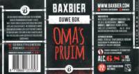 Baxbier, Ouwe Bok Oma's Pruim