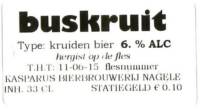 Bierbrouwerij Kasparus, Buskruit