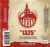 Brouwerij Eanske, 1325 American Pale Ale