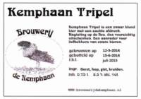 Stadsbrouwerij Almere, Kemphaan Tripel