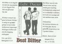 Brouwerij in Speciaalbier Gebroeders Ducaat, Best Bitter