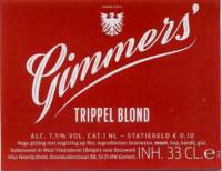 Brouwerij Vrije Heerlijckheid, Gimmers Trippel Blond