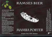 RamsesBier, Mamba Porter
