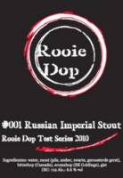 Brouwerij de Rooie Dop, #001 Russian Imperial Stout