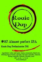 Brouwerij de Rooie Dop, #017 Almost perfect IPA