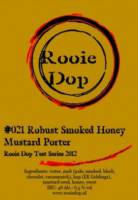 Brouwerij de Rooie Dop, #021 Robust Smoked Honey Mustard Porter