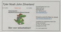Dorpsbrouwerij De Maar, Tyler Noah John Zilvertand Hoera 1 jaar