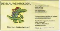 Dorpsbrouwerij De Maar, De Blauwe Krokodil