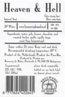 Brouwerij De Molen, Heaven & Hell Imperial Stout