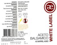 Brouwerij Emelisse, White Label Aceto Balsamico