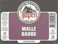 Jopen B.V., Jopen Malle Babbe Saphyr Weizen