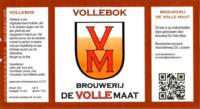 Bierbrouwerij De Volle Maat, Vollebok