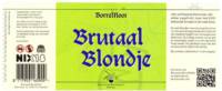 Brouwerij BorrelNoot / Stadsbrouwerij Woerden, Brutaal Blondje