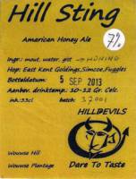 Hilldevils Beers, Hill Sting American Honey Ale