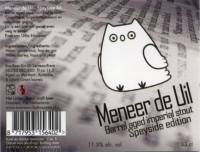 Uiltje Brewing Company, Meneer de Uil Speyside Edition Barrel Aged Imperial Stout