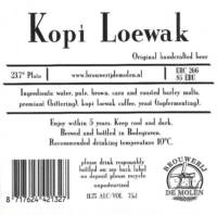 Brouwerij De Molen, Kopi Loewak 