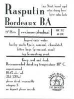 Brouwerij De Molen, Rasputin Bordeaux BA