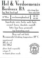 Brouwerij De Molen, Hel & Verdoemenis Bordeaux B.A.