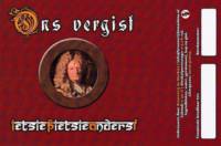 Brouwerij De Markies, Ons Vergist Ietsie Pietsie Anders