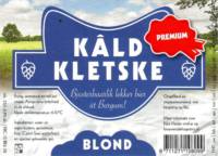 Bierbrouwerij De Hoge Stins, Kâld Kletske Blond Premium