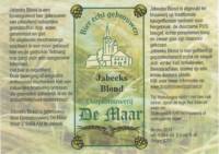 Dorpsbrouwerij De Maar, Jabeeks Blond