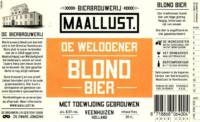 Bierbrouwerij Maallust, De Weldoener Blond