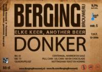 Berging Brouwerij, Donker